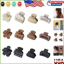 Nonslip Mini Jaw Clips for Women - 12 Stylish Hair Accessories in 1.5 Inch Size