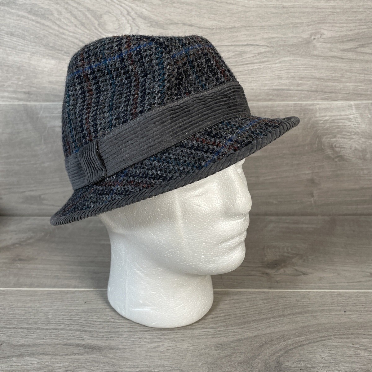 Failsworth Hat Grey Womens Size One Size Smart Pure New Wool
