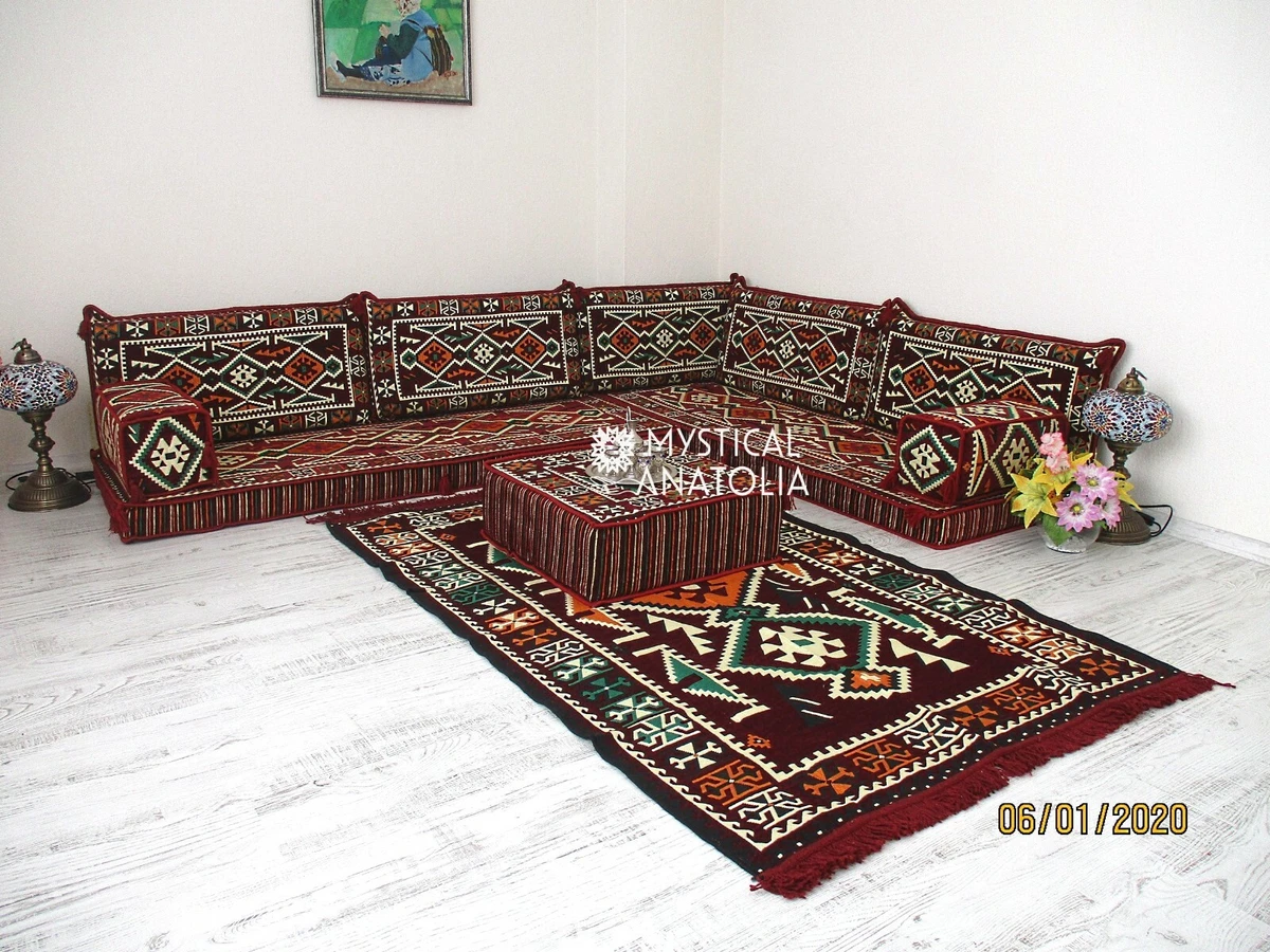 Arabic floor sofa Arabic floor seating Arabic majlis sofa Arabic