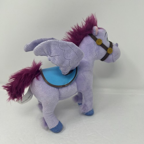 Disney Sofia the First Minimus Purple Horse Pegasus 8in Plush Stuffed Toy Animal - Picture 16 of 24