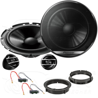 PIONEER LAUTSPRECHER für VW GOLF IV / 4 1996-2006 Front Heck 2-Wege 300W #AK2O