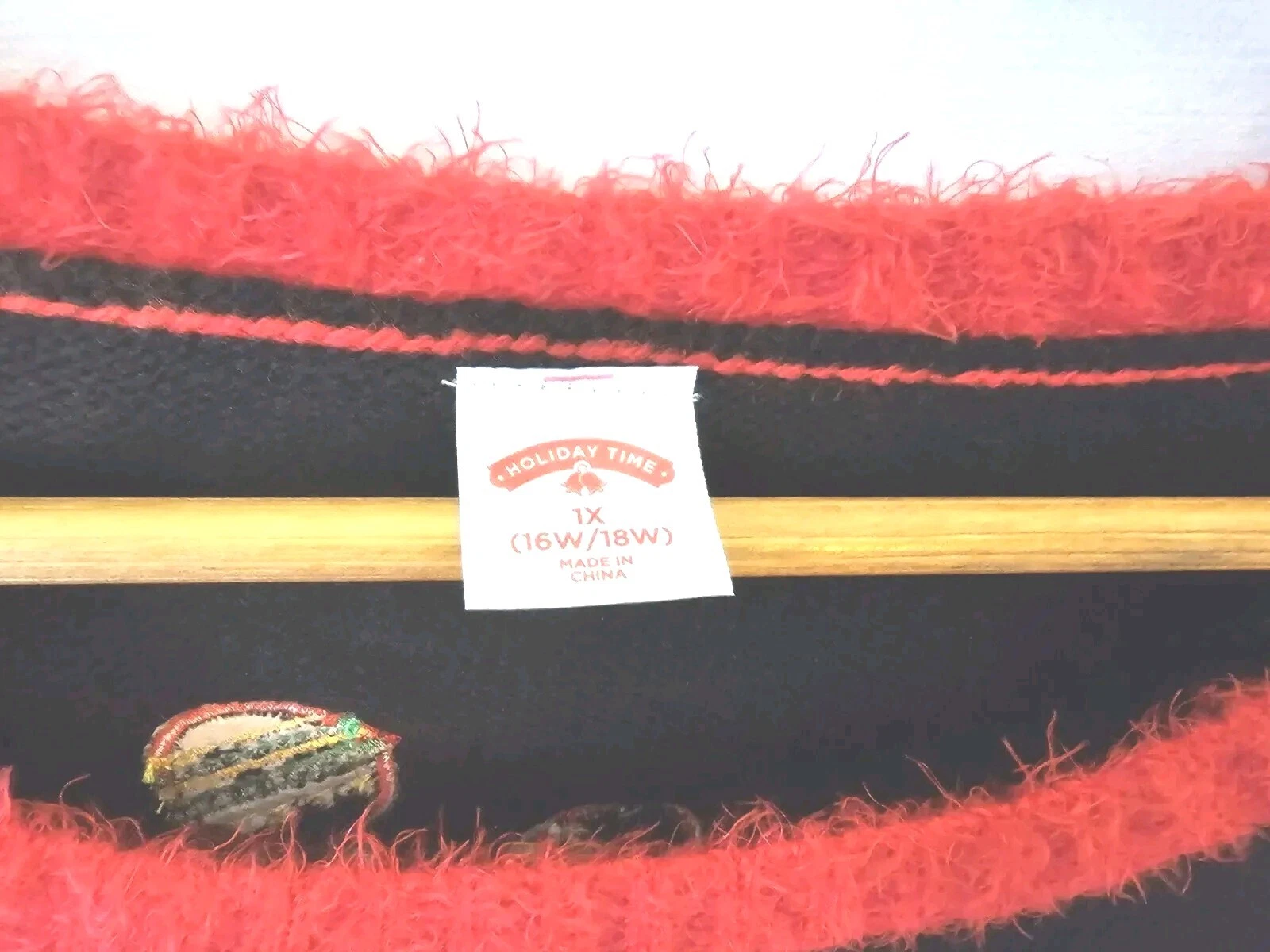 Holiday Time Ugly Sweater Party Feliz Navidad Black