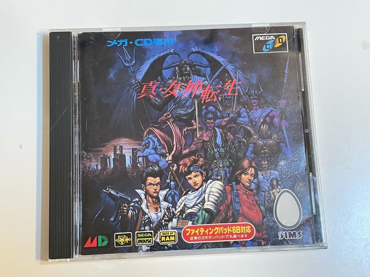 SEGA MEGA DRIVE MEGA CD Mega CD MEGA Shin Megami Tensei SEGA MEGA DRIVE MEGA CD Mega CD MEGA Shin Megami Tensei