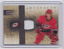 2021-22 Upper Deck Artifacts Treasured Swatches Andrei Svechnikov Carolina