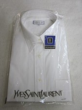 YVES SAINT LAURENT MEN DRESS SHIRT SZ 16 32-33 NWT