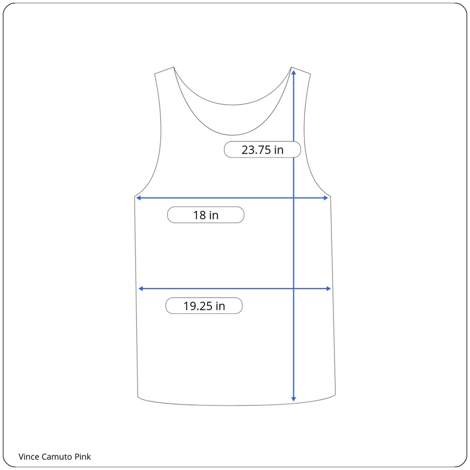 New 69 Vince Camuto Layered Sleeveless Top Womens Sz XS Chiffon Semi