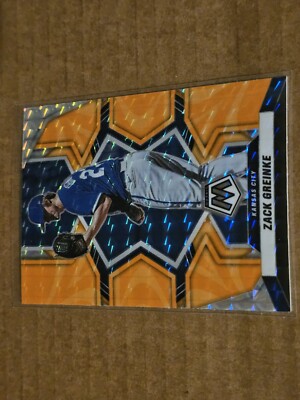 2022 Panini Mosaic #17 Zack Greinke Orange Reactive Prizm Nmmt | eBay