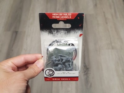 Ork Grots Da Moon and Finger Squad - Grim Skull Miniatures Wargame Exclusive 