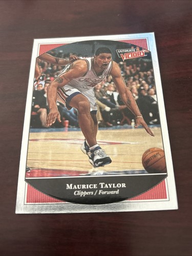 1999 Upper Deck Ultimate Victory Maurice Taylor [1 of 1] #34 card