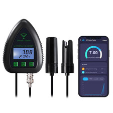 5-In-1 Wifi Ph Meter Monitor, Water Quality Tester for Ph TDS Salinity S.G Tempe