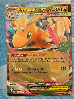 Mega Dragonite ex 152/217 Me: Ascended Heroes Holo