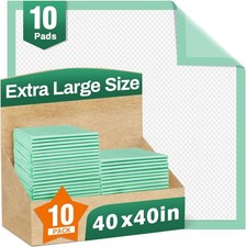 Disposable Bed Pads40"X40 Extra Large Pee Pads for Incontinence 100x100CM10pcs