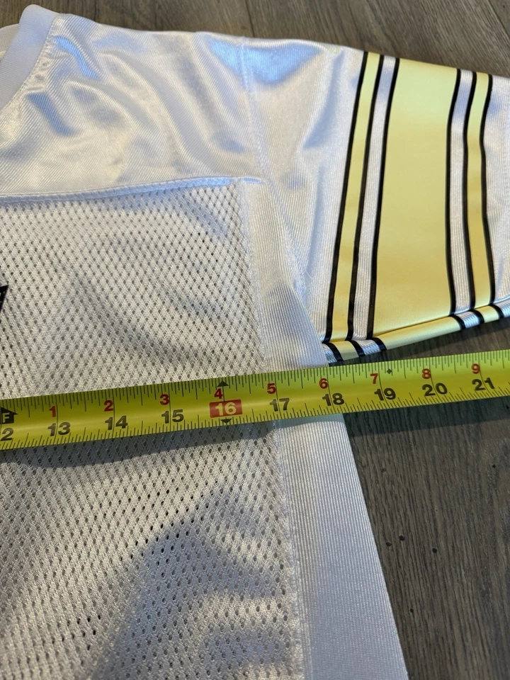 Camiseta deportiva juvenil XL Reebok de los Pittsburgh Steelers Ben Roethlisberger NFL Foto 4 de 4