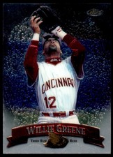 1998 Finest No-Protectors Refractors #138 Willie Greene Reds