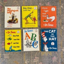 Dr. Seuss Children's Book Set of Six Classic Children's Books