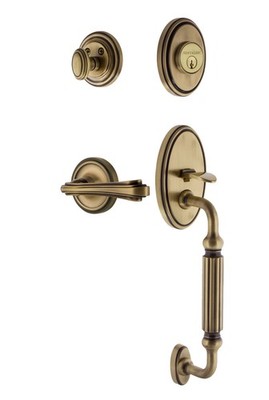 Nostalgic Warehouse CLAFLR_ESET_238_FG_RH Classic Right Handed - Brass