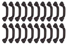 20 Rustic Cabinet Handle Cast Iron Drawer Pull Door Antique Style 5 1/2" Cabi...