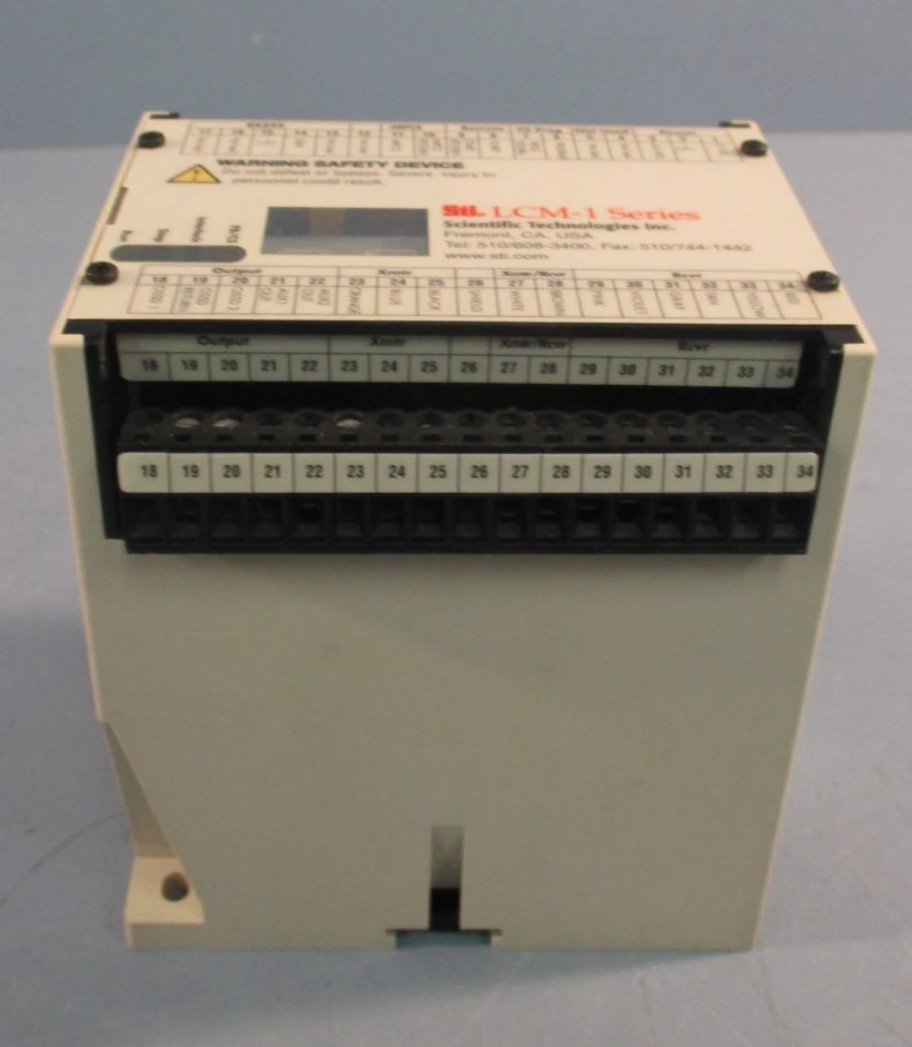 STI LCM-1 Series 70116-1000 Light Curtain Controller 24 VDC Model LCM1 - Image 3 of 4