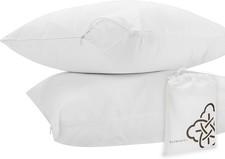 Organic Cotton Breathable Pillow Protectors GOTS Certified
