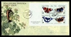 DR WHO 1999 SINGAPORE FDC BUTTERFLY S/S R55298