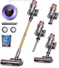 Cordless X7A Vacuum Cleaner 45KPa Suction 60 Min Runtime Smart Touch Display
