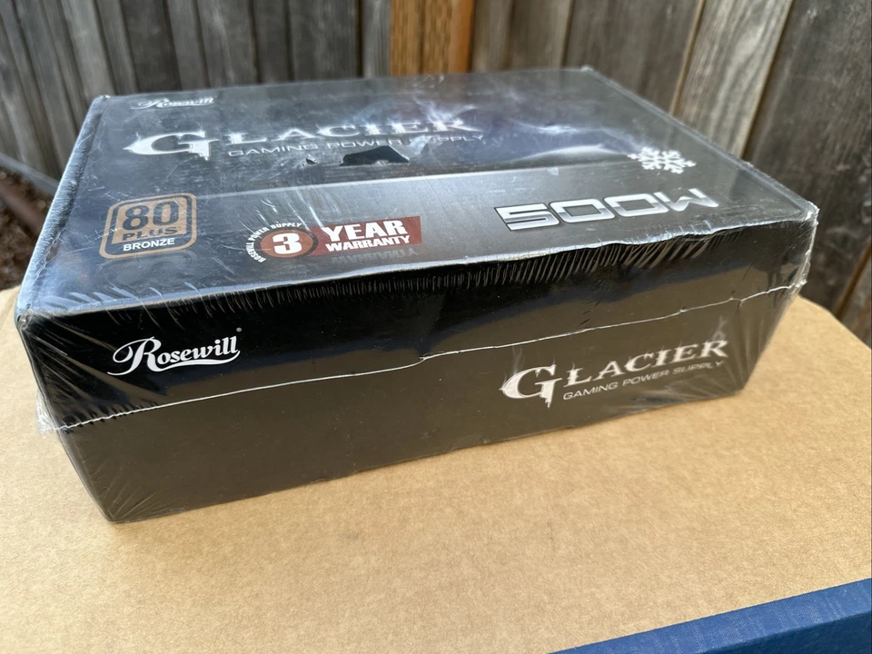 Rosewill Glacier 500M 500-watt 80 Plus Bronze Semi-Modular Gaming Power Supply - Image 3 of 4