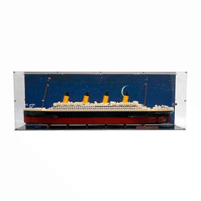 Acrylic Display Case for LEG0 10294 Icons Titanic NEW