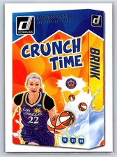 2025 Donruss WNBA #17 Cameron Brink Crunch Time