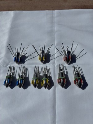 3x4,3x5,3x6 6 Draht Standard Schwanz Namix Style Meeresangeln Blei, Extra Grip Leads