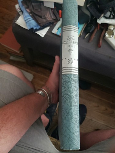 1951 The Coloradan University of Colorado Boulder yearbook - Picture 3 of 11