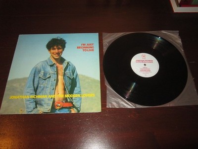 VINILE 12'' LP  JONATHAN RICHMAN AND THE MODERN LOVERS I'M JUST BEGINNING