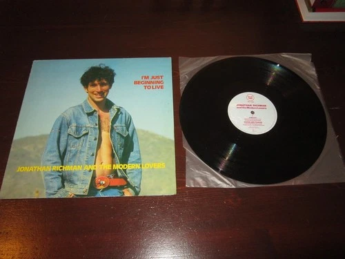 VINILE 12" LP  JONATHAN RICHMAN AND THE MODERN LOVERS I'M JUST BEGINNING