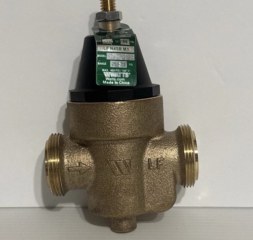Water Pressure Reducing Valve 3/4" LFN45BM1-U Watts New