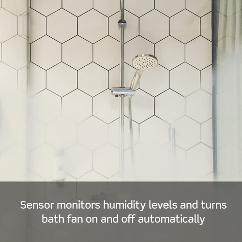 Humidity Sensor Switch for Bathroom Exhaust Fan, Automate Ventilation, Air Ci... - Picture 3 of 9