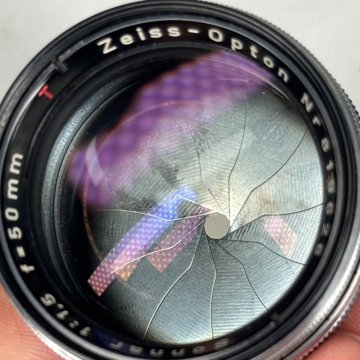 Zeiss-Opton Sonnar 50mm f/1.5 T rangefinder lens for CONTAX | eBay