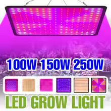 250W Full Spectrum Grow Light LED Quantum Board Plant Fill Lamp UV/IR Greenhouse