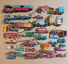 Vintage 1960's-70's Corgi Worn Diecast Vehicle Car Truck Lot
