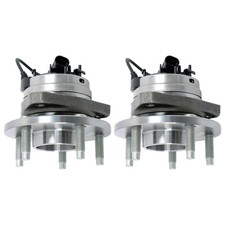Pair Front Wheel Hub Bearing For Chevy Malibu Cobalt Pontiac G6 Saturn Aura