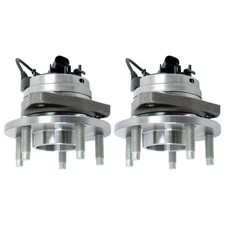 Pair Front Wheel Hub Bearing For Chevy Malibu Cobalt Pontiac G6 Saturn Aura