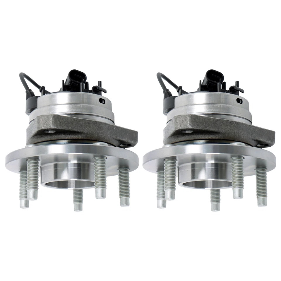 Par de cojinetes de cubo de rueda delantera para Chevy Malibu Cobalt Pontiac G6 Saturn Aura Foto 3 de 4