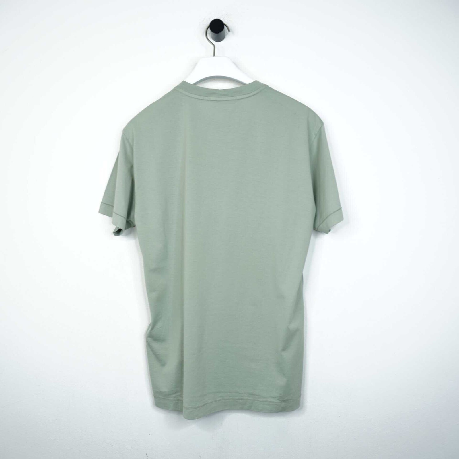 Stone Island Sage Green Patch Logo T-Shirt RRP £165 image 3