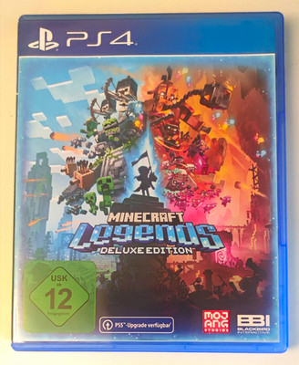 Mojang Minecraft Legends Deluxe Edition PAL USK 12 Multiplayer (PS4)
