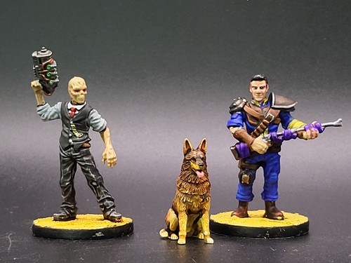 Painted Fallout Character set for tabletop games and collection miniature - Picture 3 of 11