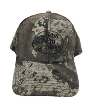 Bass Pro Shops Snapback Cap One Size Adjustable Embroidered Camo 6 Panel