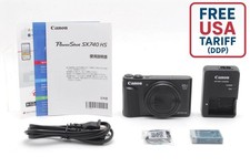  Unused Canon PowerShot SX740 HS Black 20.3MP 40x Digital Camera JAPAN 204