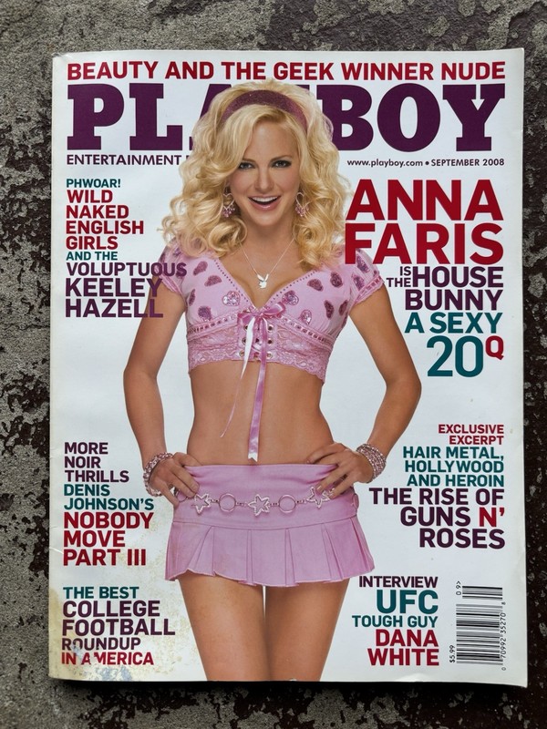 Playboy Magazine September / 2008  Cover: Anna Faris