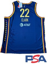 Caitlin Clark #22 Signed Autographed Nike Indiana Fever Navy Jersey PSA DNA COA