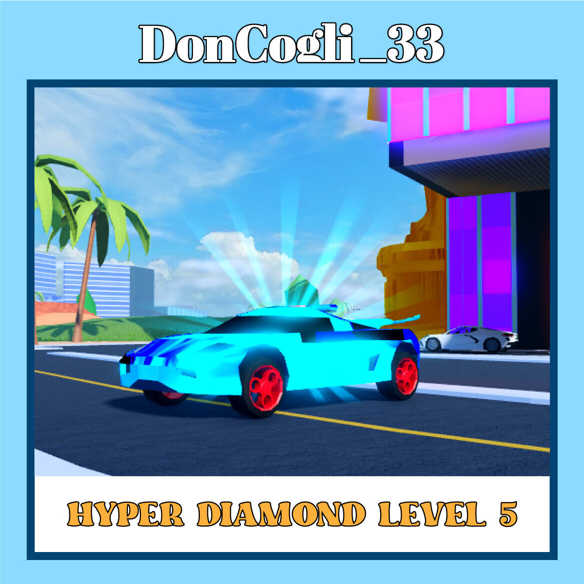 GREEN Hyper Chrome Level 5 💎CLEAN • CHEAP • FAST DELIVERY🍌 Roblox  Jailbreak