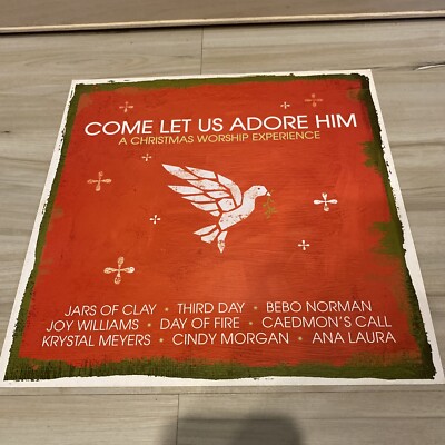 Come, Let Us Adore Him 12x12, Album Flat Poster Christian Third Day Jars Of Clay
