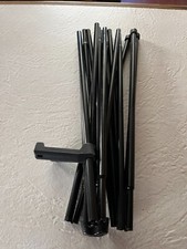 New Quartet Black Metal Tripod with Poster Brackets